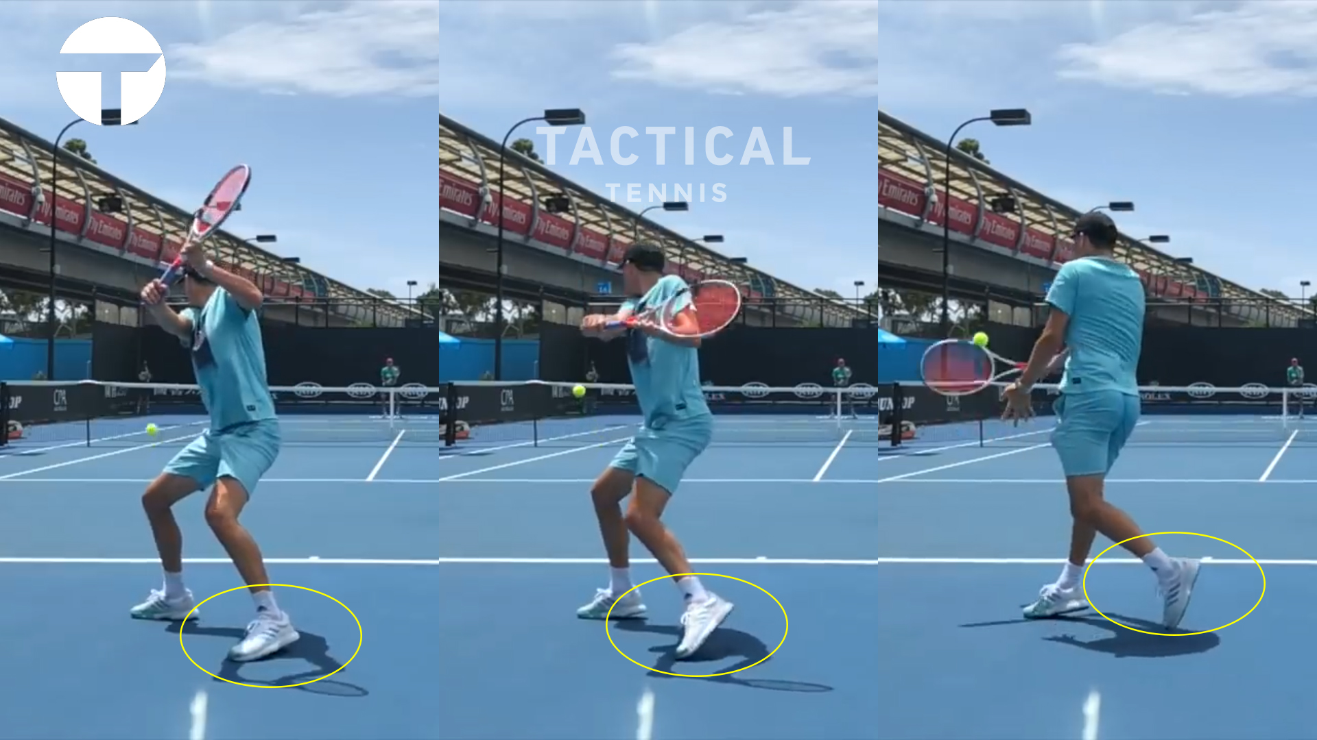 Power In The One Handed Backhand Part 1 Tactical Tennis